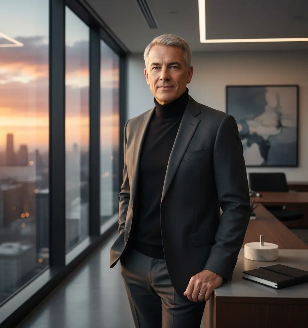 Professional headshot example