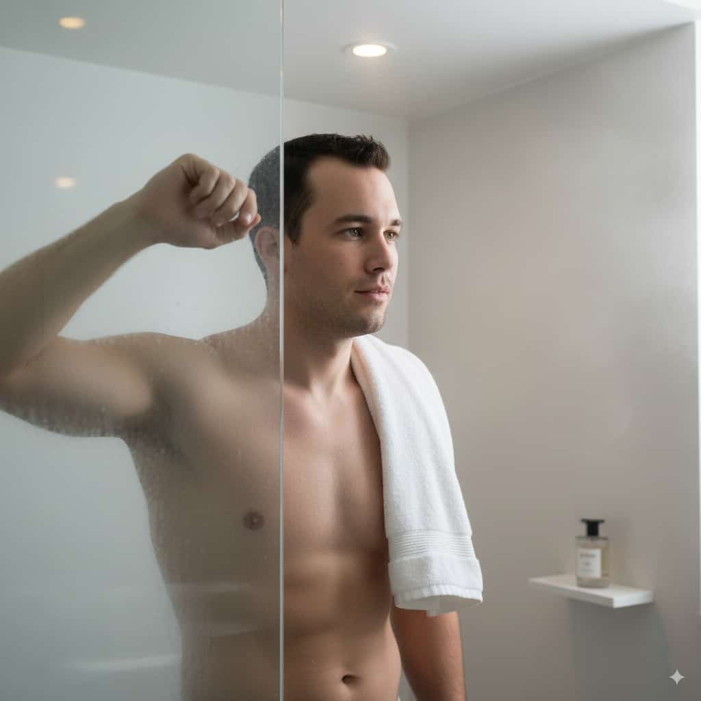 Jonas P. black & white editorial.