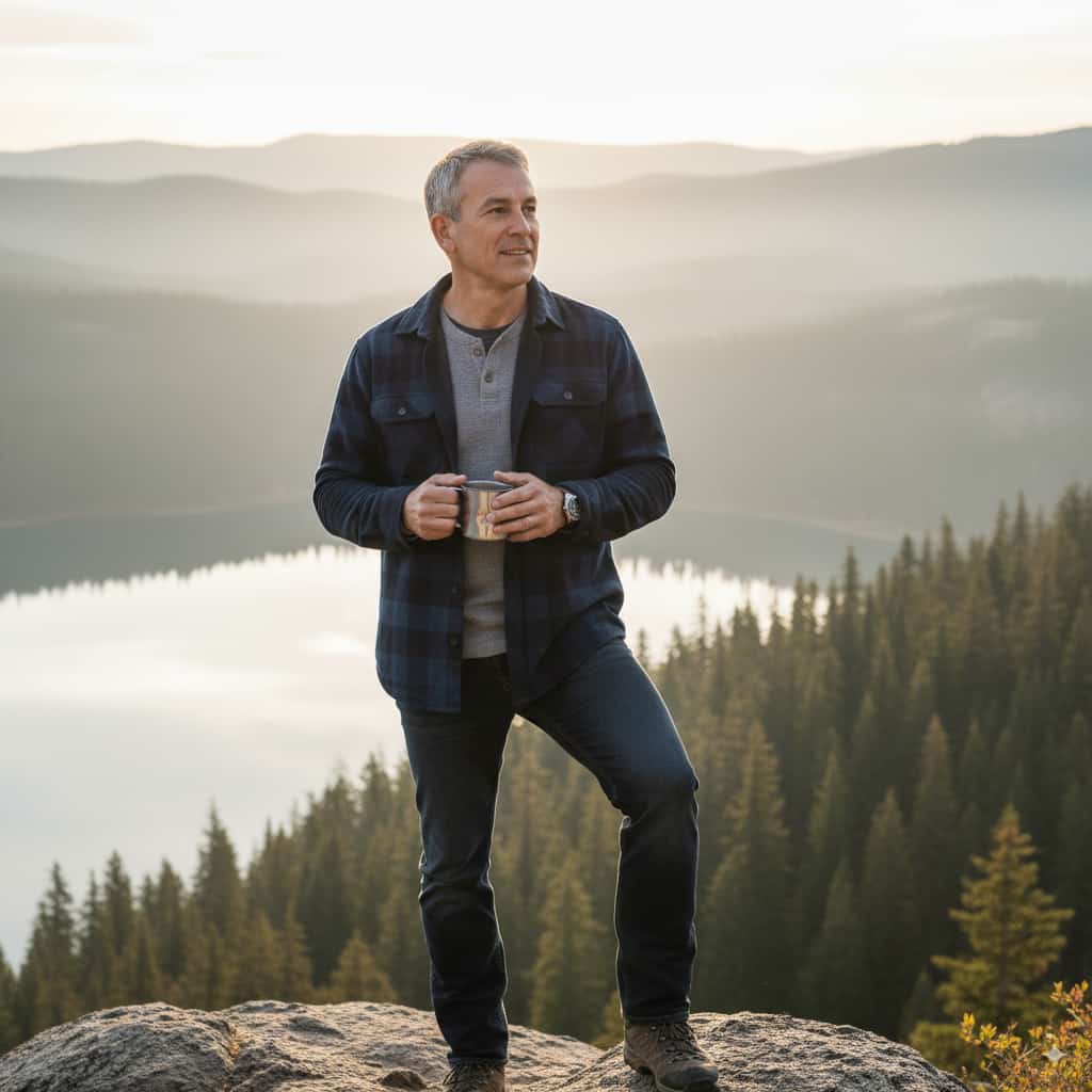 Richard D. window-light portrait.