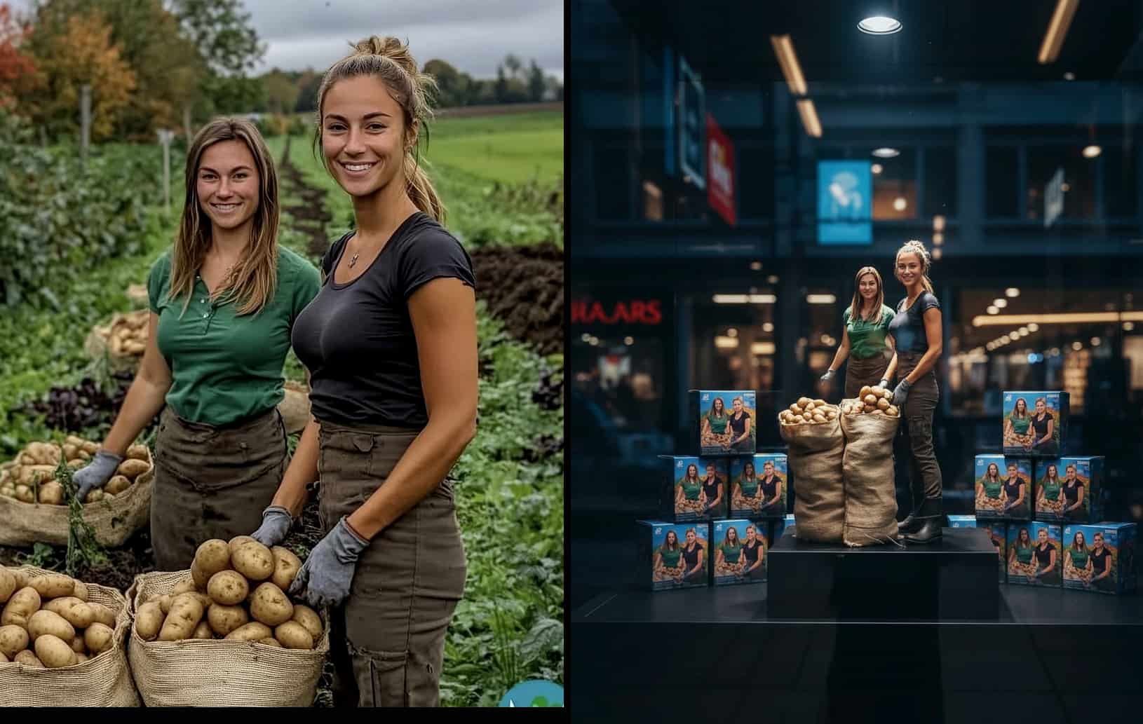 Beautifully rendered AI portrait figurine of a young woman with a gentle smile.