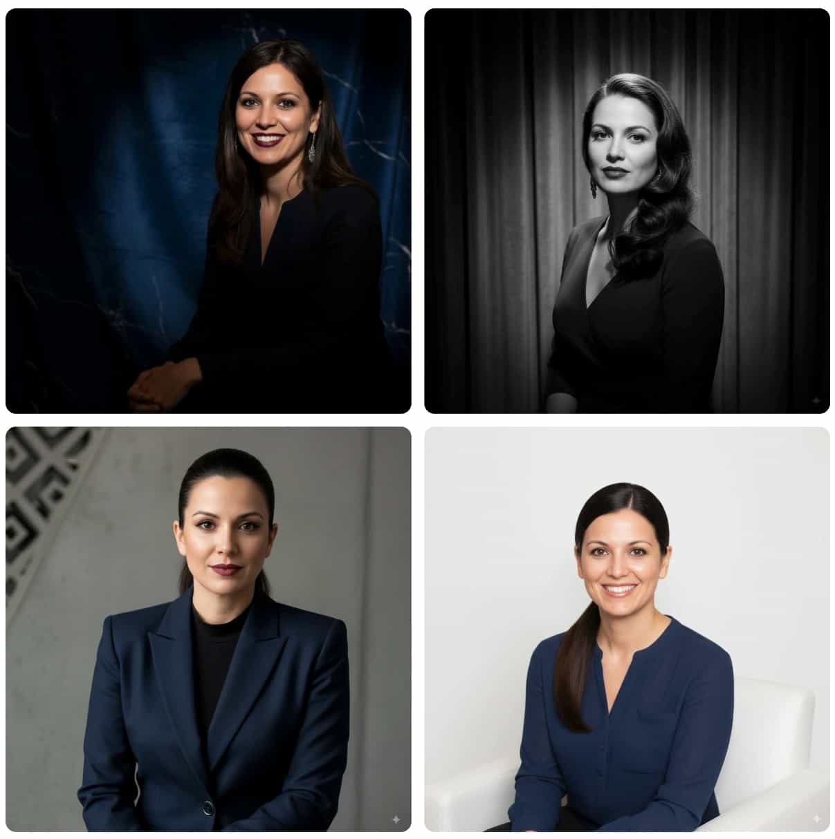 Glamour gallery collage