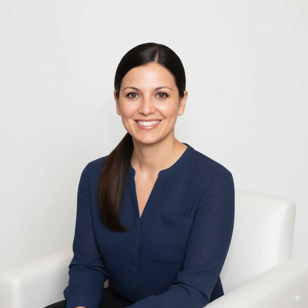 Glamour variation with soft pink studio lighting.