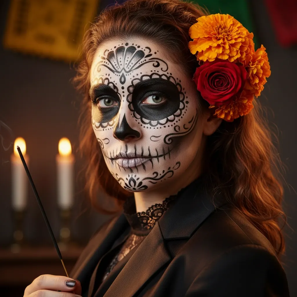 AI dark queen Halloween photo transformation