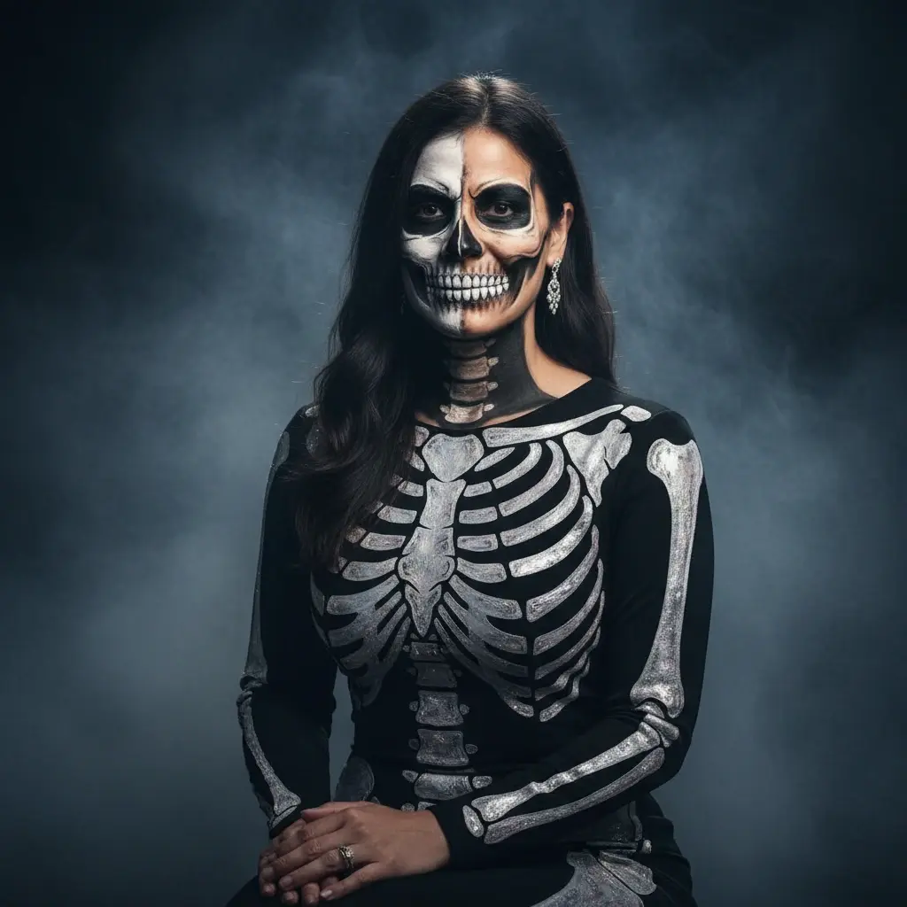 AI witch transformation Halloween photo generator